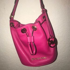 Hot pink Michael Kors shoulder bag
